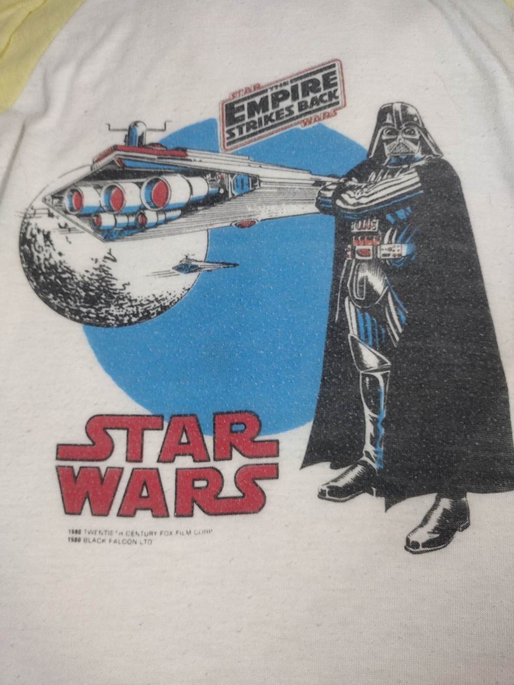 Star Wars Kids Graphic Tee with Darth Vader - White/Black